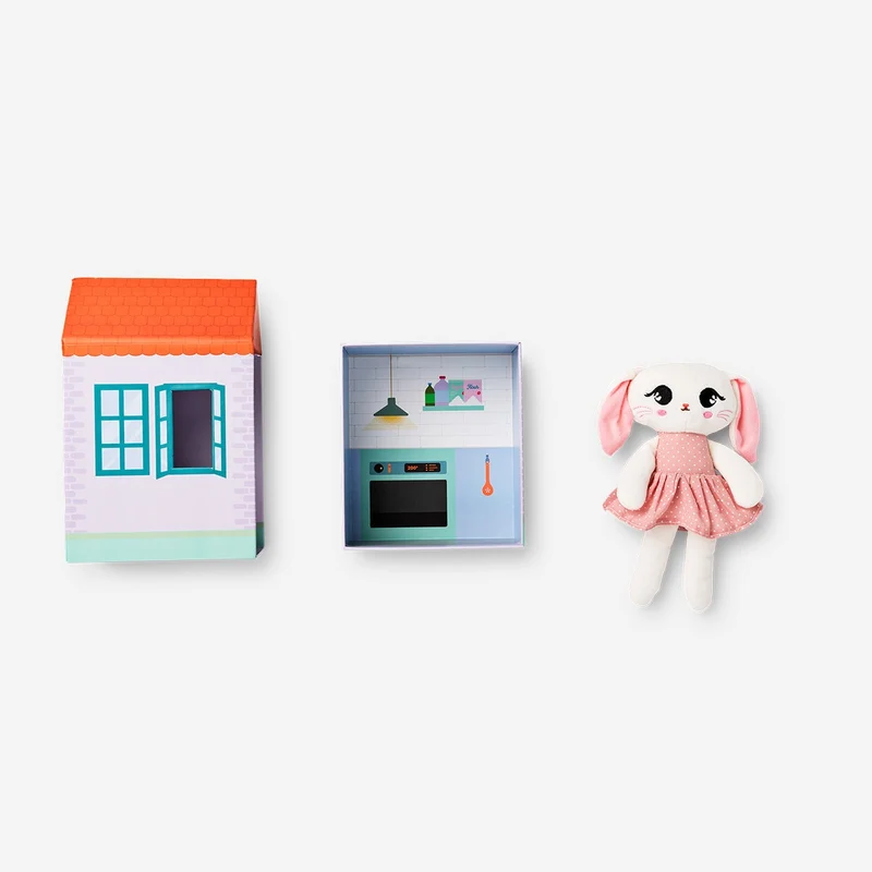 Plush toy - House with bunny