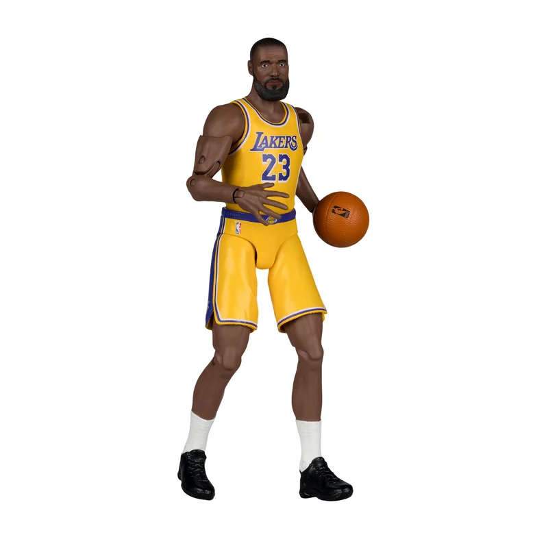Mcfarlane NBA Articulated Figures: Los Angeles Lakers - Lebron James 6 Pulgadas