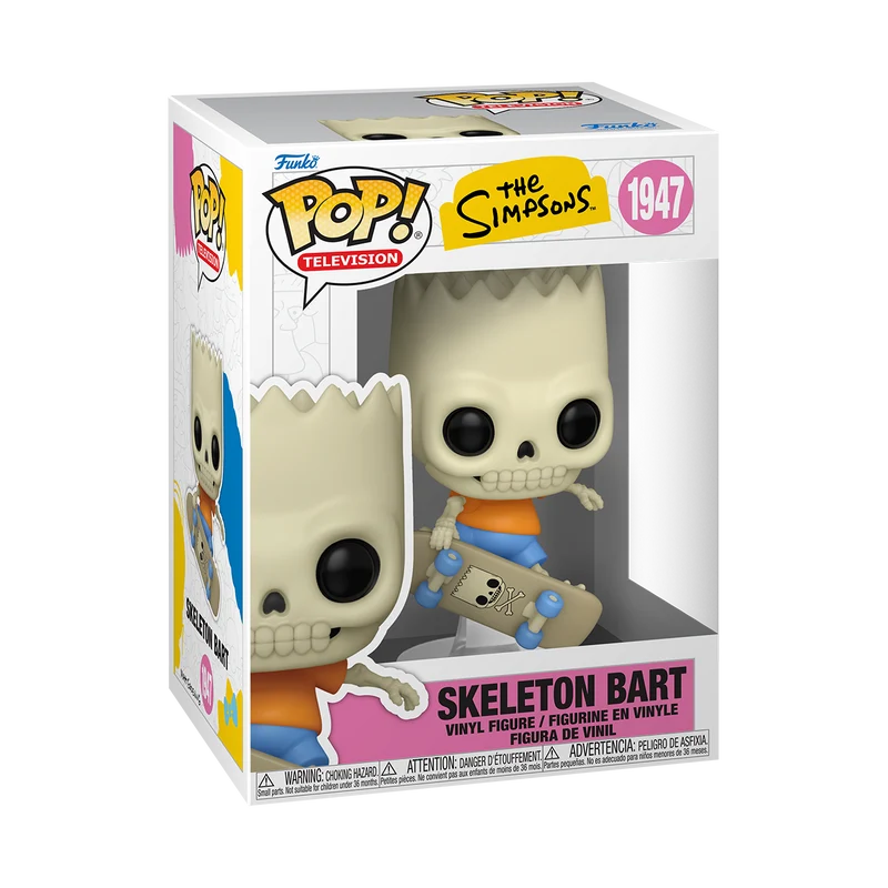 Funko Pop Animation: Simpsons casita del Horror - Bart Esqueleto