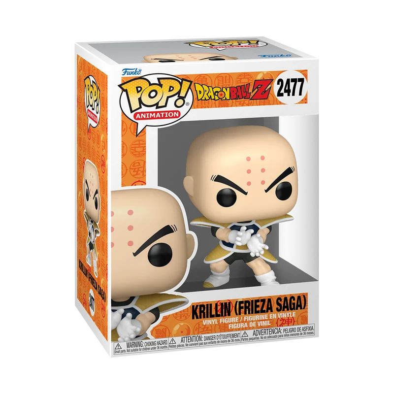 Funko Pop Animation: Dragon Ball Z Saga de Freezer - Krillin