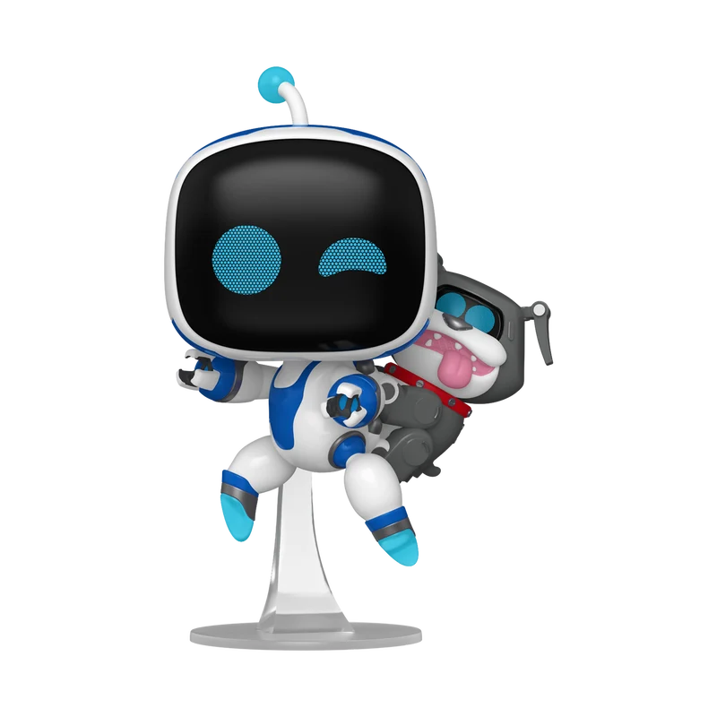 Funko Pop Games: Astro Bot - Astro con Barkster el Bulldog