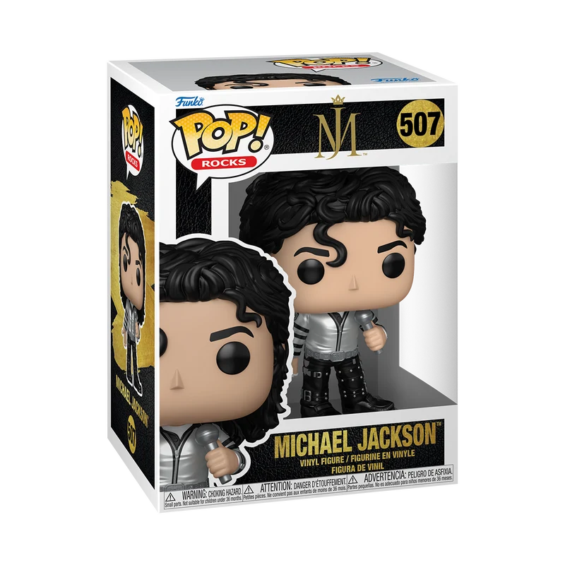 Funko Pop Rocks: Michael Jackson - Bad Tour metallic
