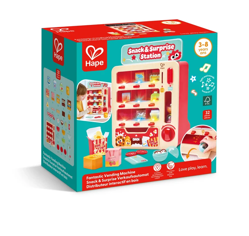 Maquina expendedora snacks · Hape