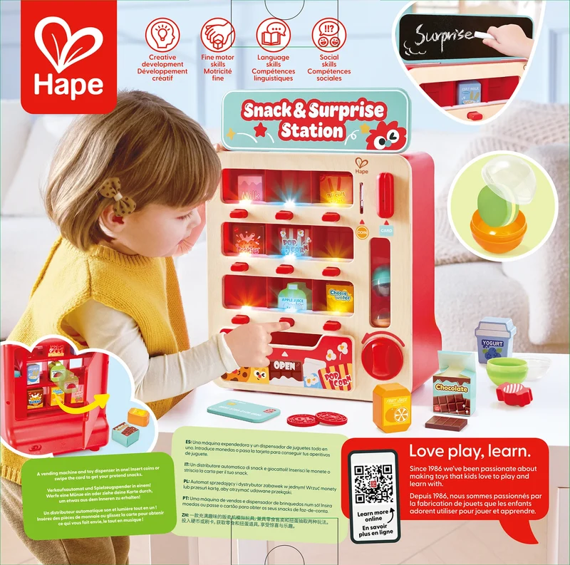 Maquina expendedora snacks · Hape