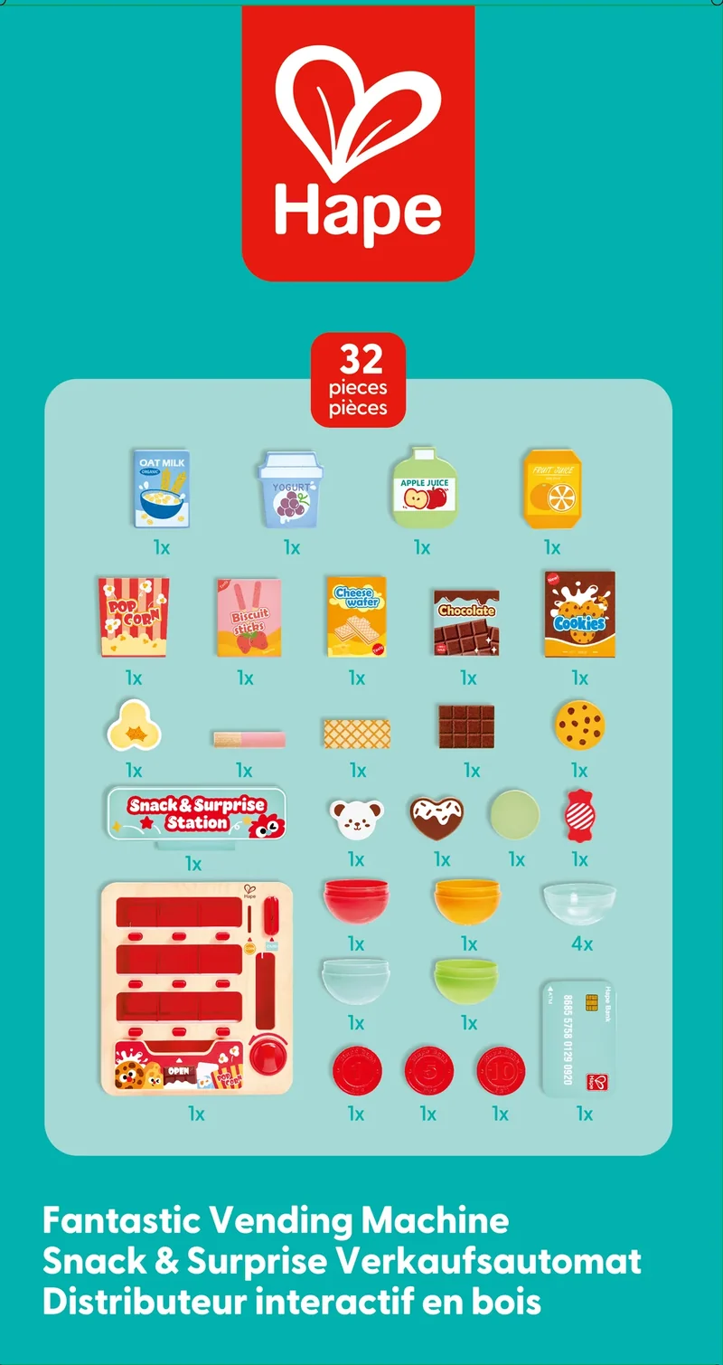 Maquina expendedora snacks · Hape