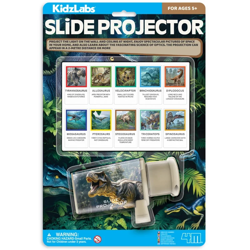 Kidzlabs Proyector Dinosaurios · 4M