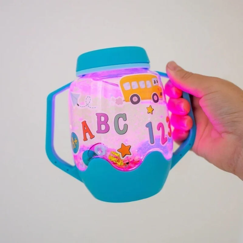 GloPals Set Jarra Luz con 2 accesorios sensoriales ABC