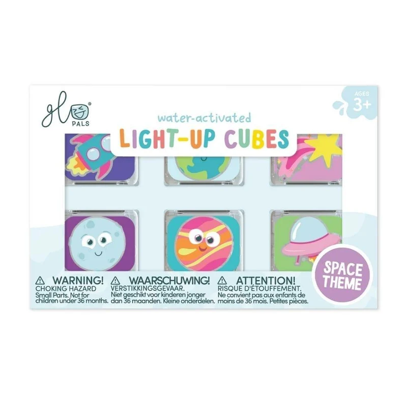 GloPals Set regalo 6 cubos de luz Space