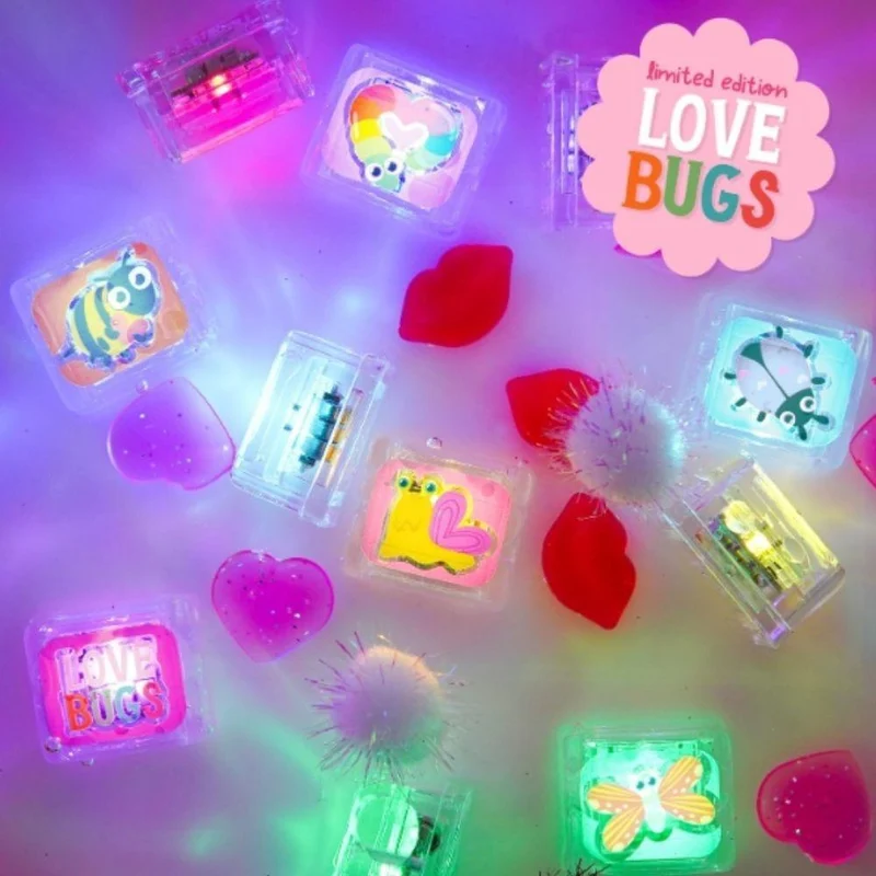 GloPals Set regalo 6 cubos de luz Love Bug