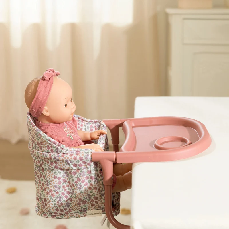 Asiento trona de mesa para muñeca · Little Dutch