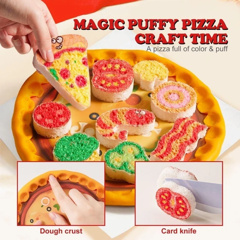 Set Pintura de Espuma Pizza · Jarmelo