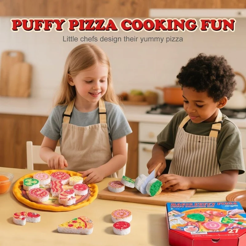 Set Pintura de Espuma Pizza · Jarmelo