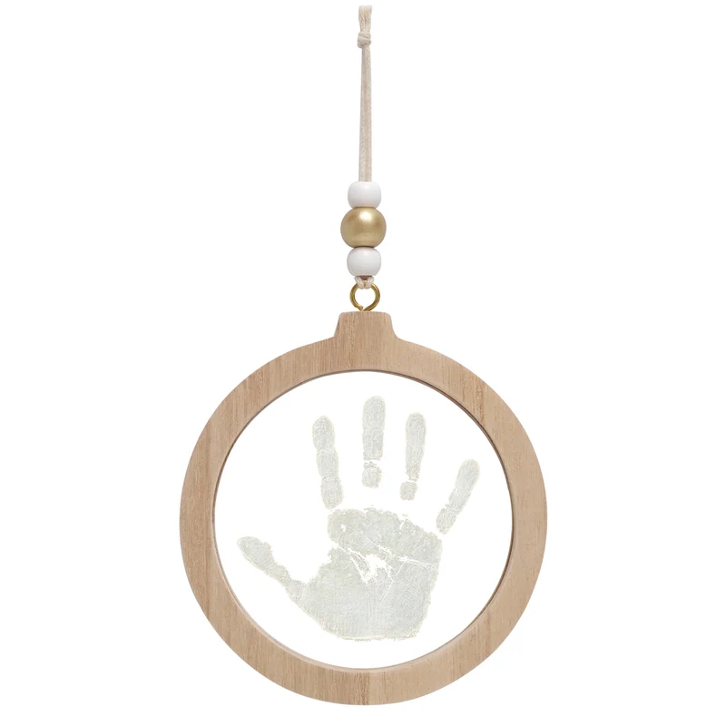 Bola de Navidad con huella – Transparente · Petit Artichaut