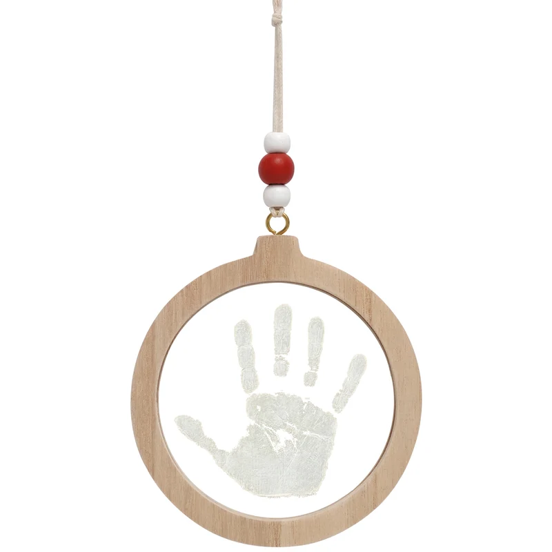 Bola de Navidad con huella – Transparente · Petit Artichaut