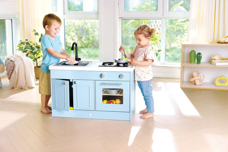 Cocina Deluxe con agua corriente · Hape