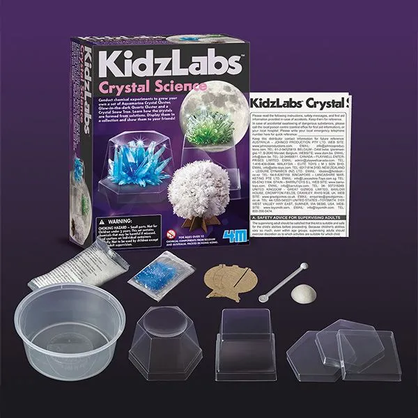 Kidzlabs Ciencia de los Cristales · 4M