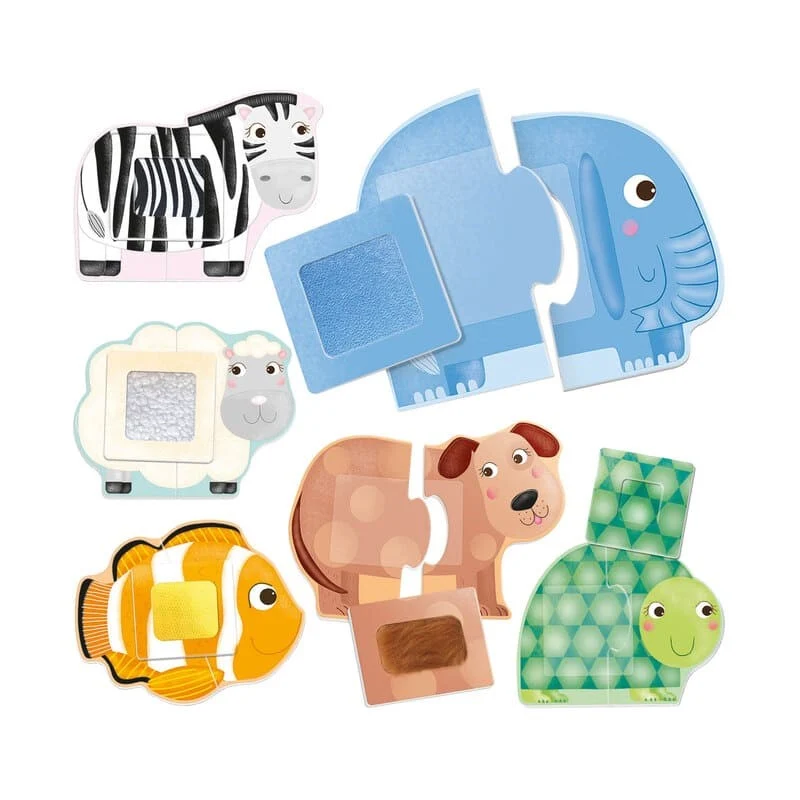 Tactile Animals Montessori · Headu