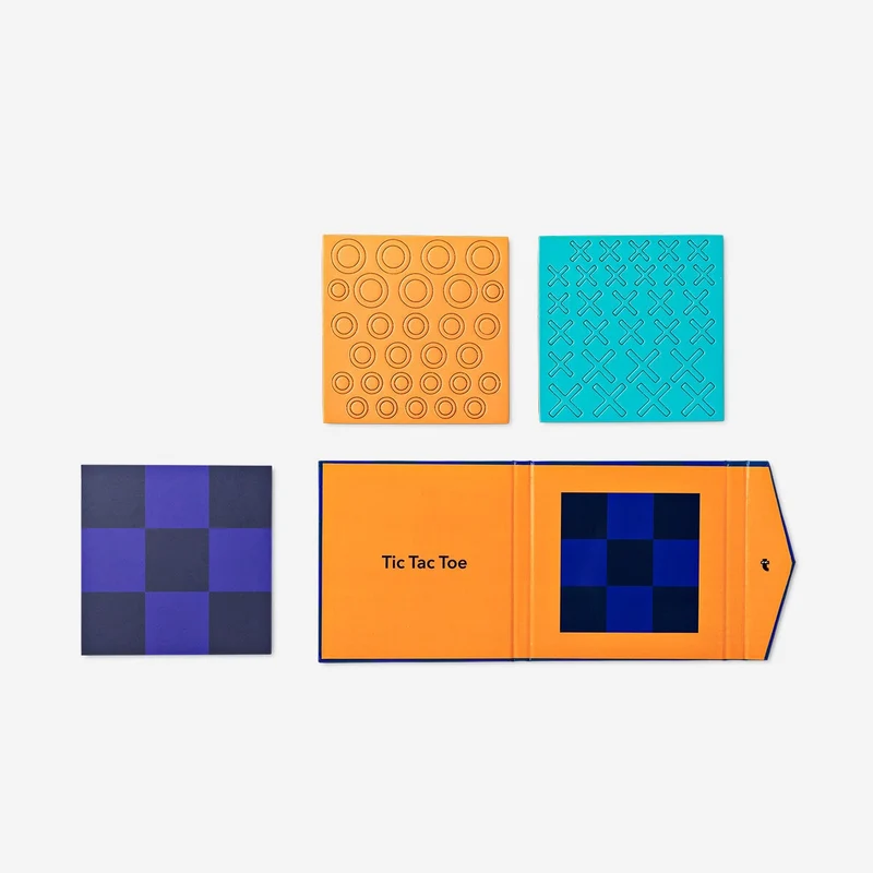 Magnetic Tic Tac Toe for fridge