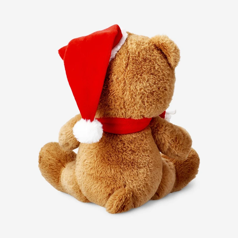 Plush toy - Teddy with Santa hat
