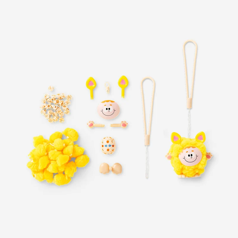 Collectable surprise - DIY plush monster keychain