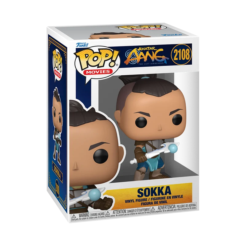 Funko Pop Movies: Avatar La Leyenda de Aang - Sokka
