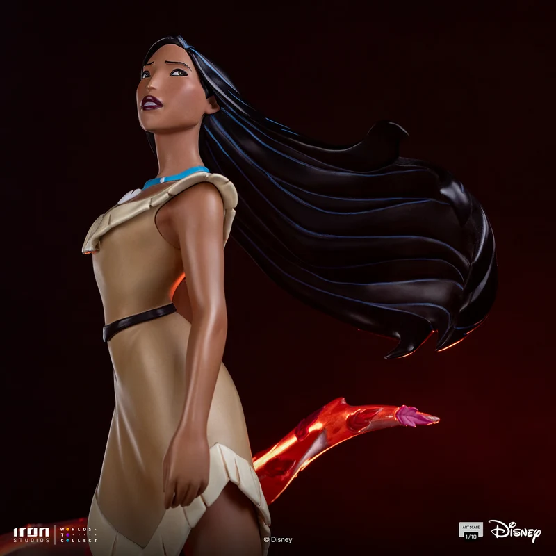 Iron Studios: Disney Classics - Pocahontas Colores del Viento Escala de Arte 1/10
