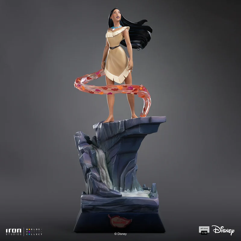 Iron Studios: Disney Classics - Pocahontas Colores del Viento Escala de Arte 1/10