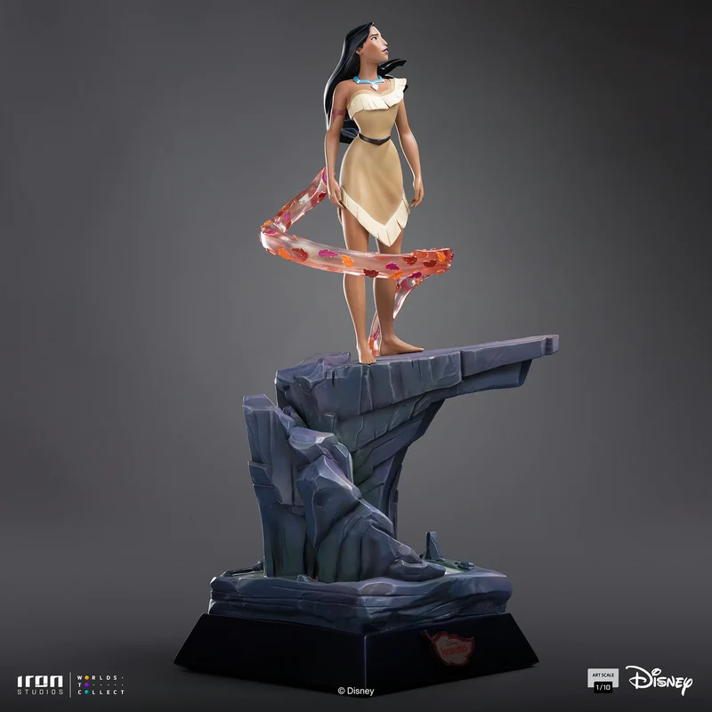 Iron Studios: Disney Classics - Pocahontas Colores del Viento Escala de Arte 1/10
