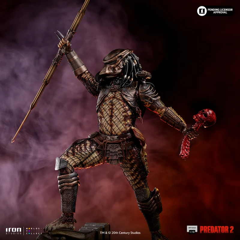 Iron Studios: Predator 2 - Predator City Hunter Escala de Arte 1/10