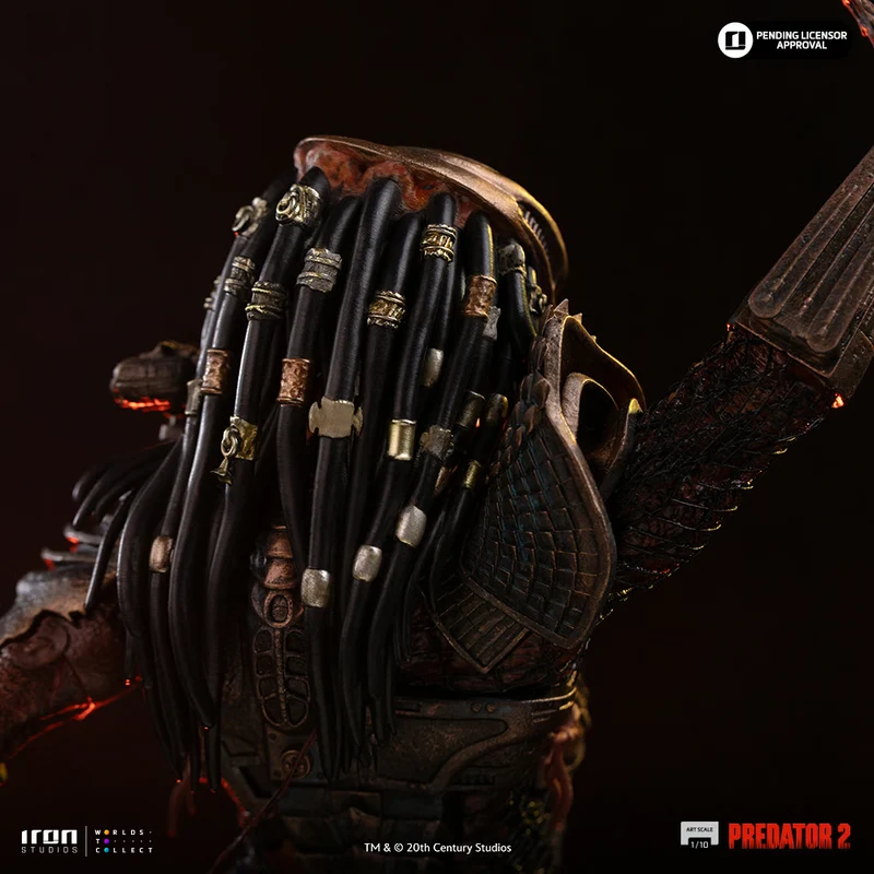 Iron Studios: Predator 2 - Predator City Hunter Escala de Arte 1/10