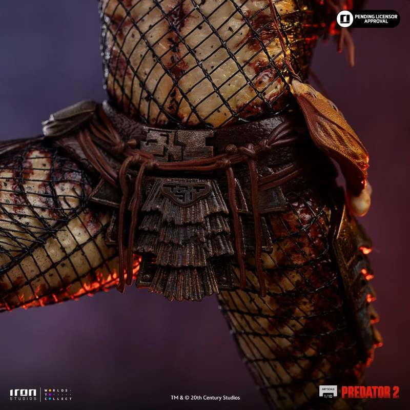 Iron Studios: Predator 2 - Predator City Hunter Escala de Arte 1/10