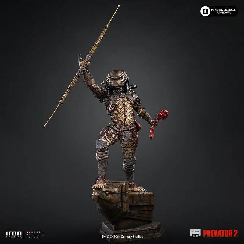 Iron Studios: Predator 2 - Predator City Hunter Escala de Arte 1/10