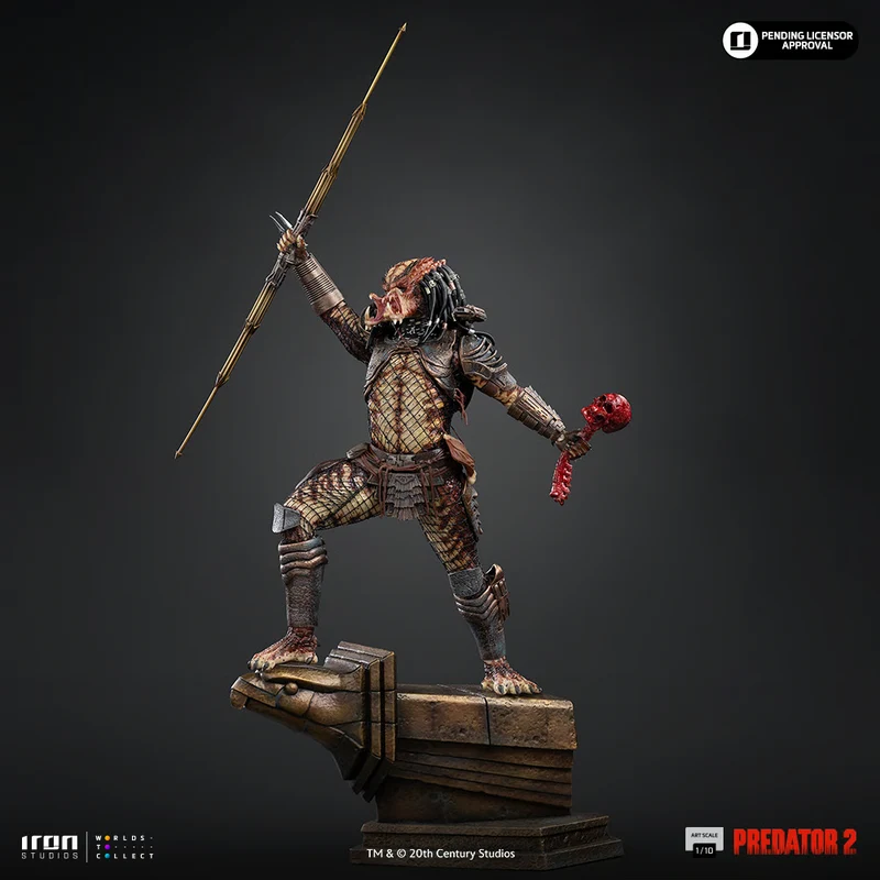 Iron Studios: Predator 2 - Predator City Hunter Escala de Arte 1/10