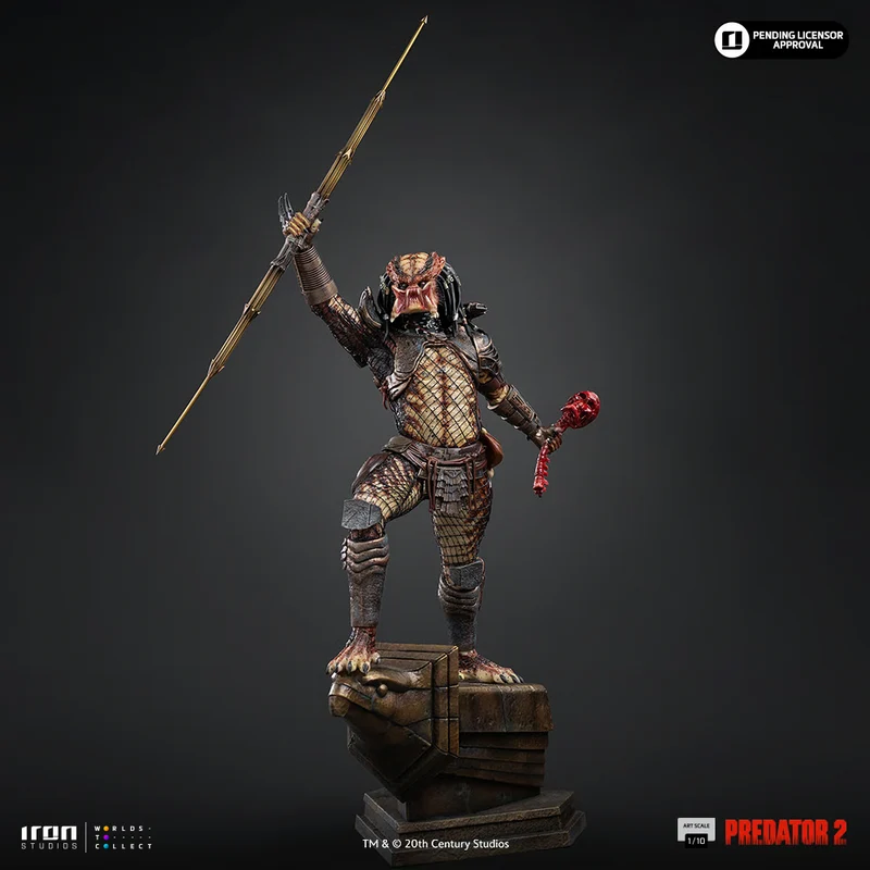 Iron Studios: Predator 2 - Predator City Hunter Escala de Arte 1/10