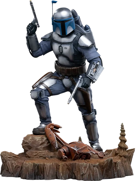 Iron Studios: Star Wars - Jango Fett Escala de Arte 1/10