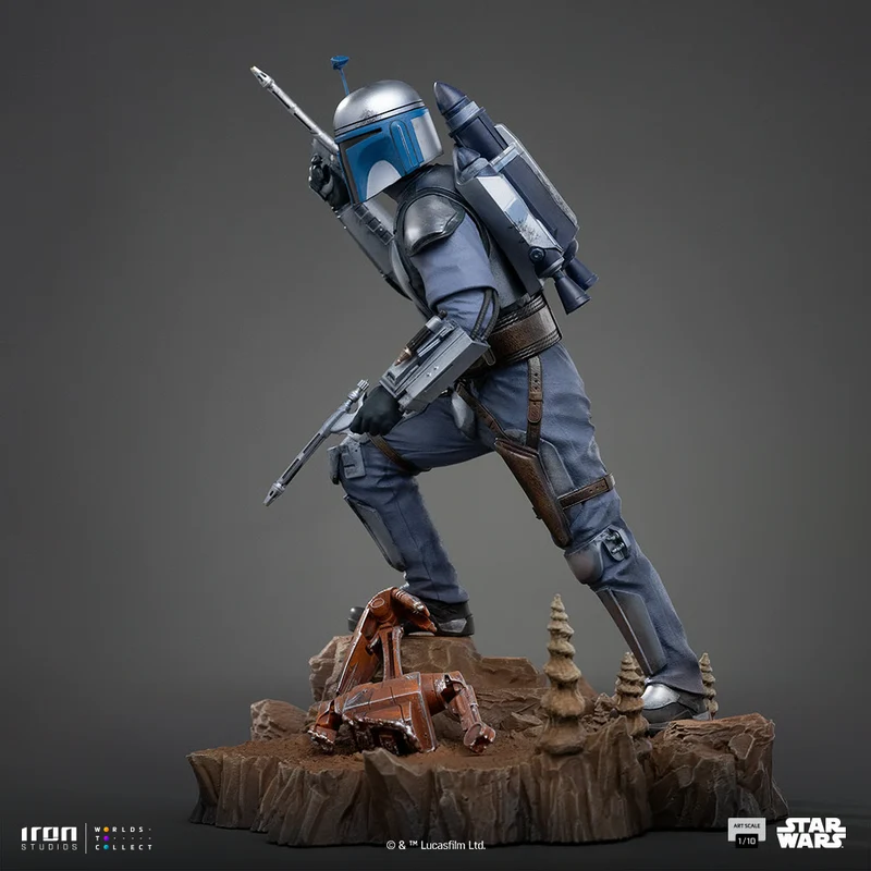 Iron Studios: Star Wars - Jango Fett Escala de Arte 1/10