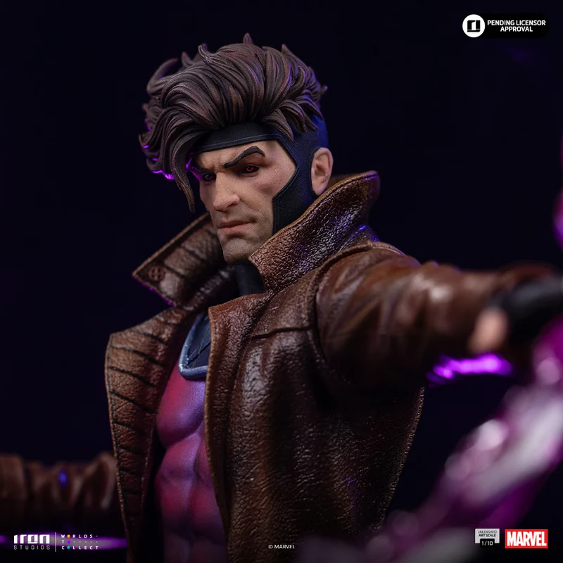 Iron Studios: X-Men - Gambito Unleashed Escala de Arte 1/10