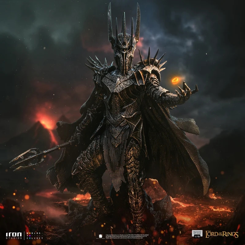 Iron Studios: The Lord of the Rings - Sauron Unleashed Escala de Arte 1/10