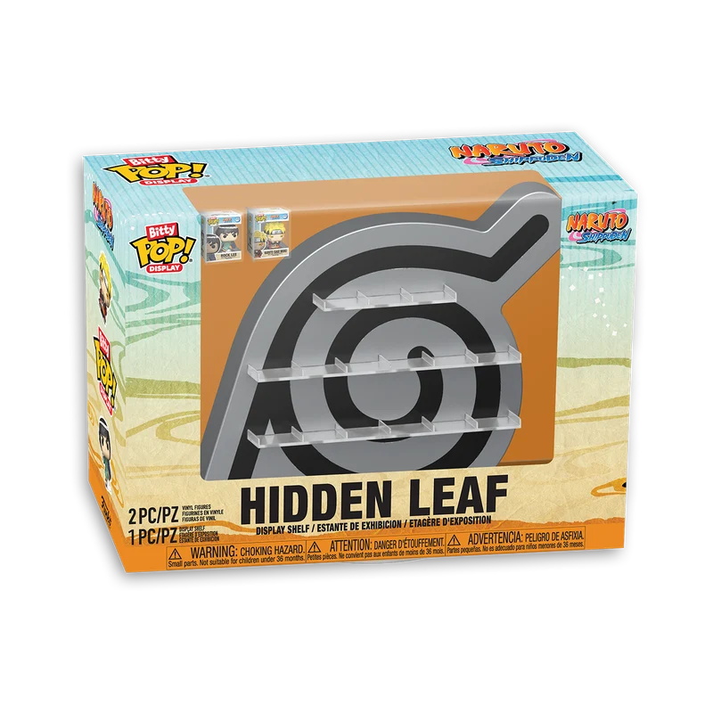 Funko Bitty Pop Display: Naruto - Hidden Leaf