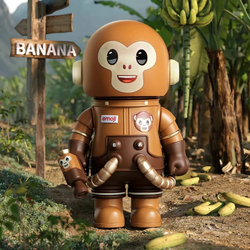 POP MART: MEGA SPACE MOLLY 100% x emoji？ - Series