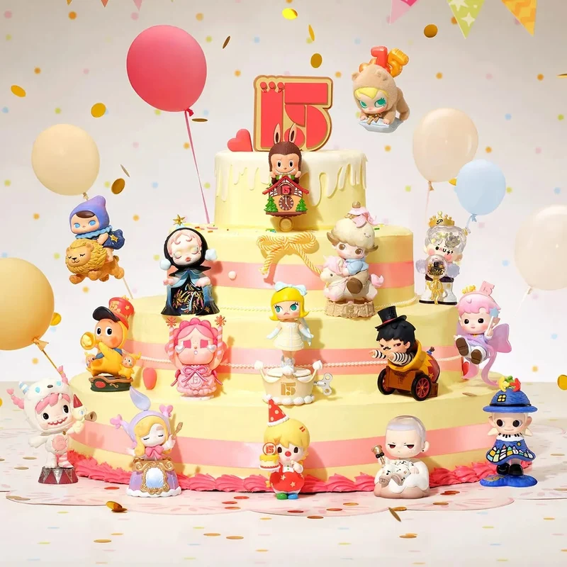 POP MART: Celebrating the Moment - POP MART 15th Anniversary Series Figures
