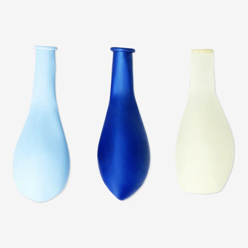 Metallic balloon mix - Blue