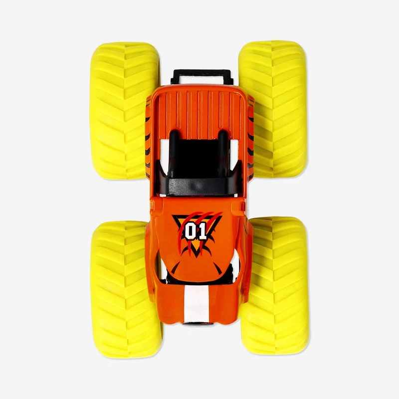 Yellow toy monster truck