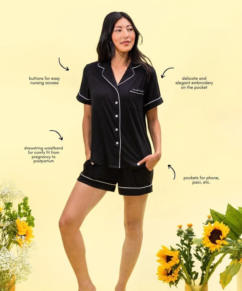 Short Mama Pajamas
