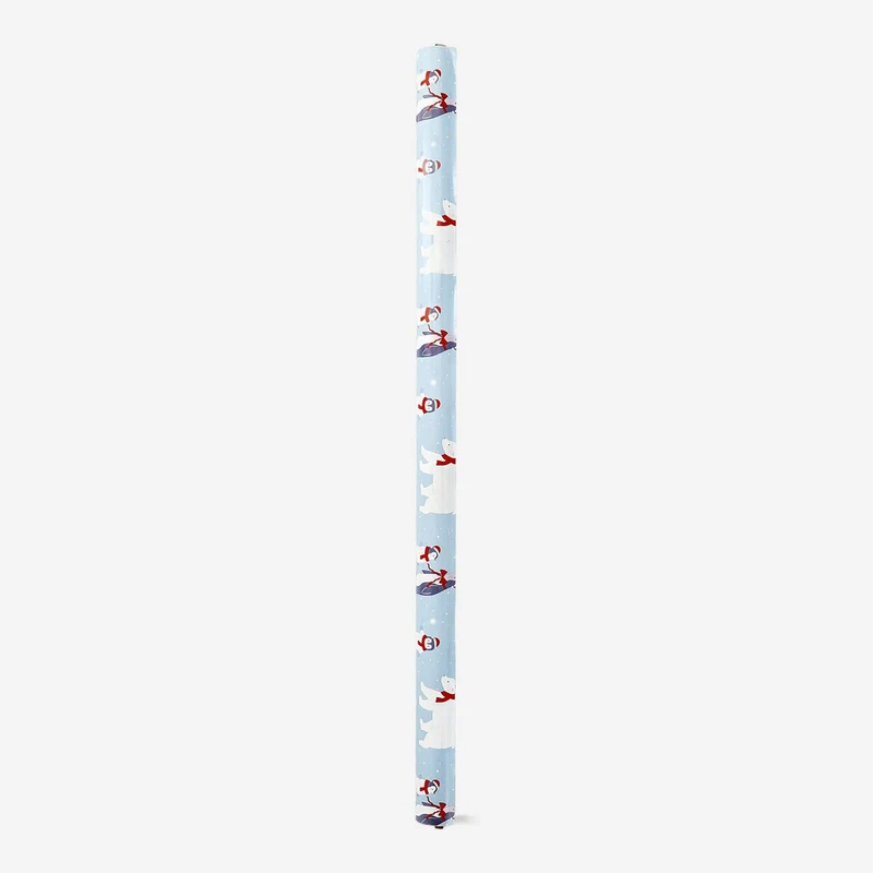400 cm Wrapping paper - Christmas animals