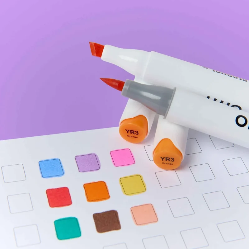 Rotuladores alcohol y tinta fluida Smooth Ink · Omy