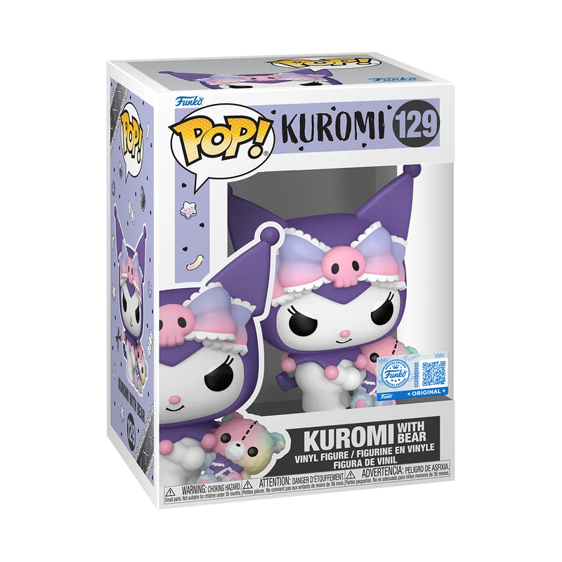 Funko Pop Sanrio: Kuromi con oso
