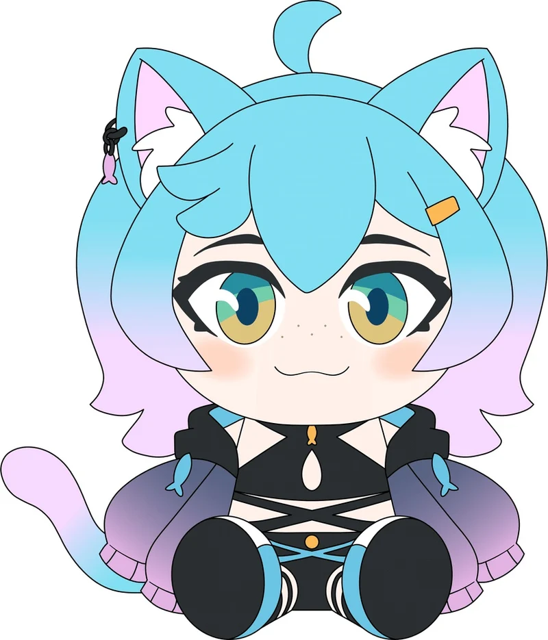 Youtooz Plush: VTuber - Linechu V2 Peluche 9 Pulgadas