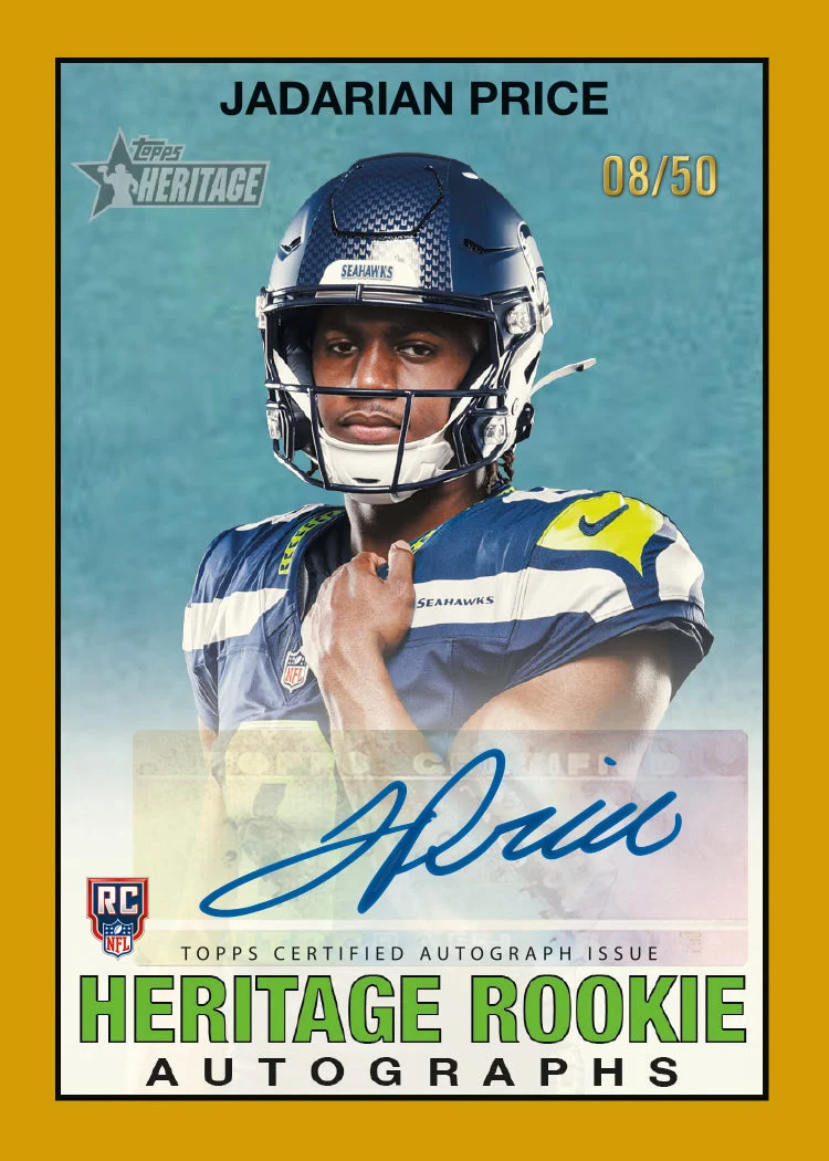 Topps: 2026 Topps Heritage NFL Football - Mega Box