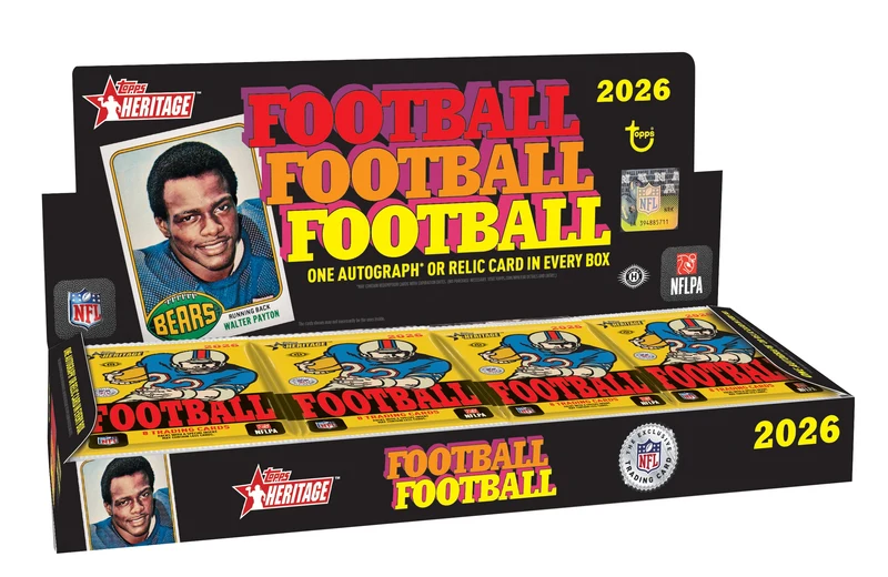 Topps: 2026 Topps Heritage NFL Football - Hobby Box